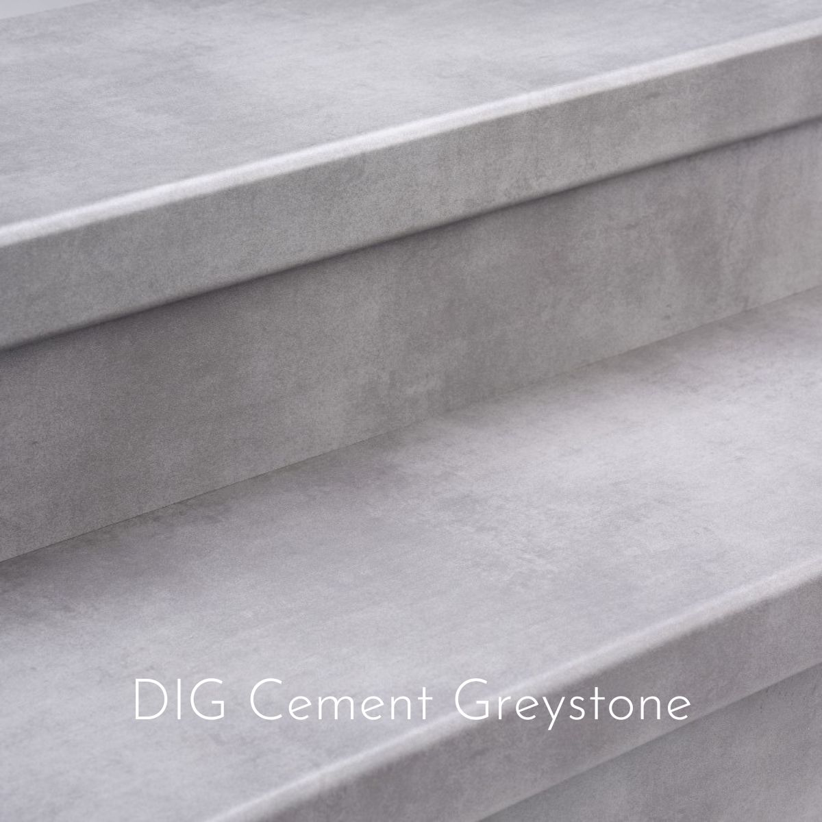 PVC trapbekleding DIG Cement Greystone